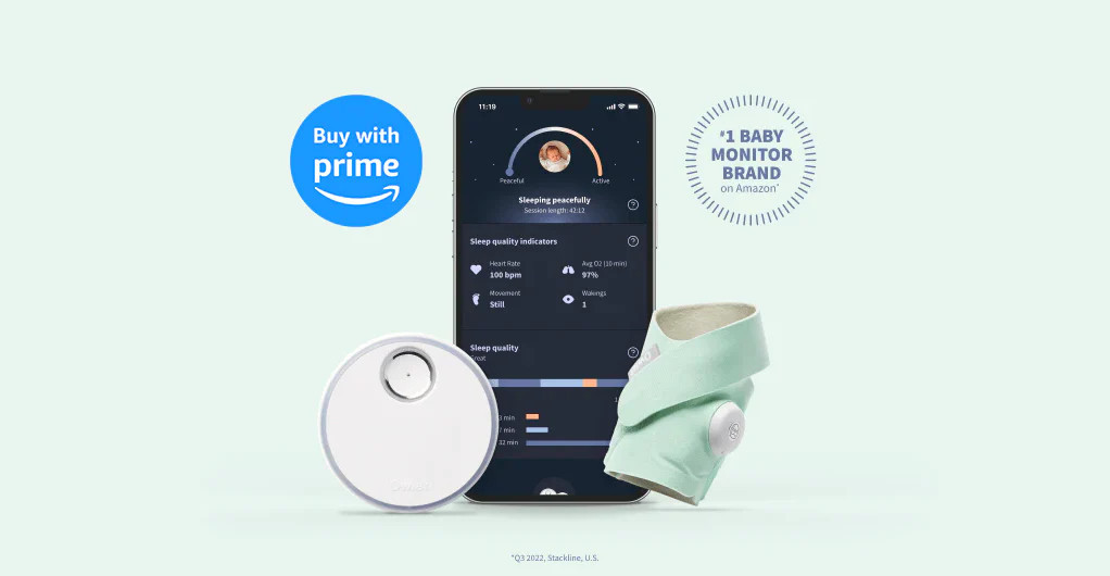 Shop Owlet Dream Sock - Baby Monitor for Better Sleep | Owlet