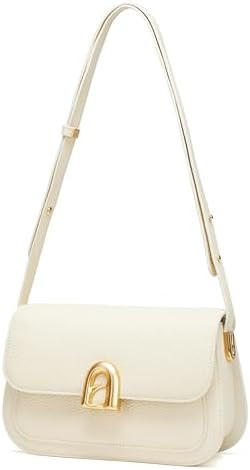 LAFESTIN Genuine Leather Shoulder Bag for Women with Adjustable Strap, Crossbody Purses For Women... | Amazon (US)