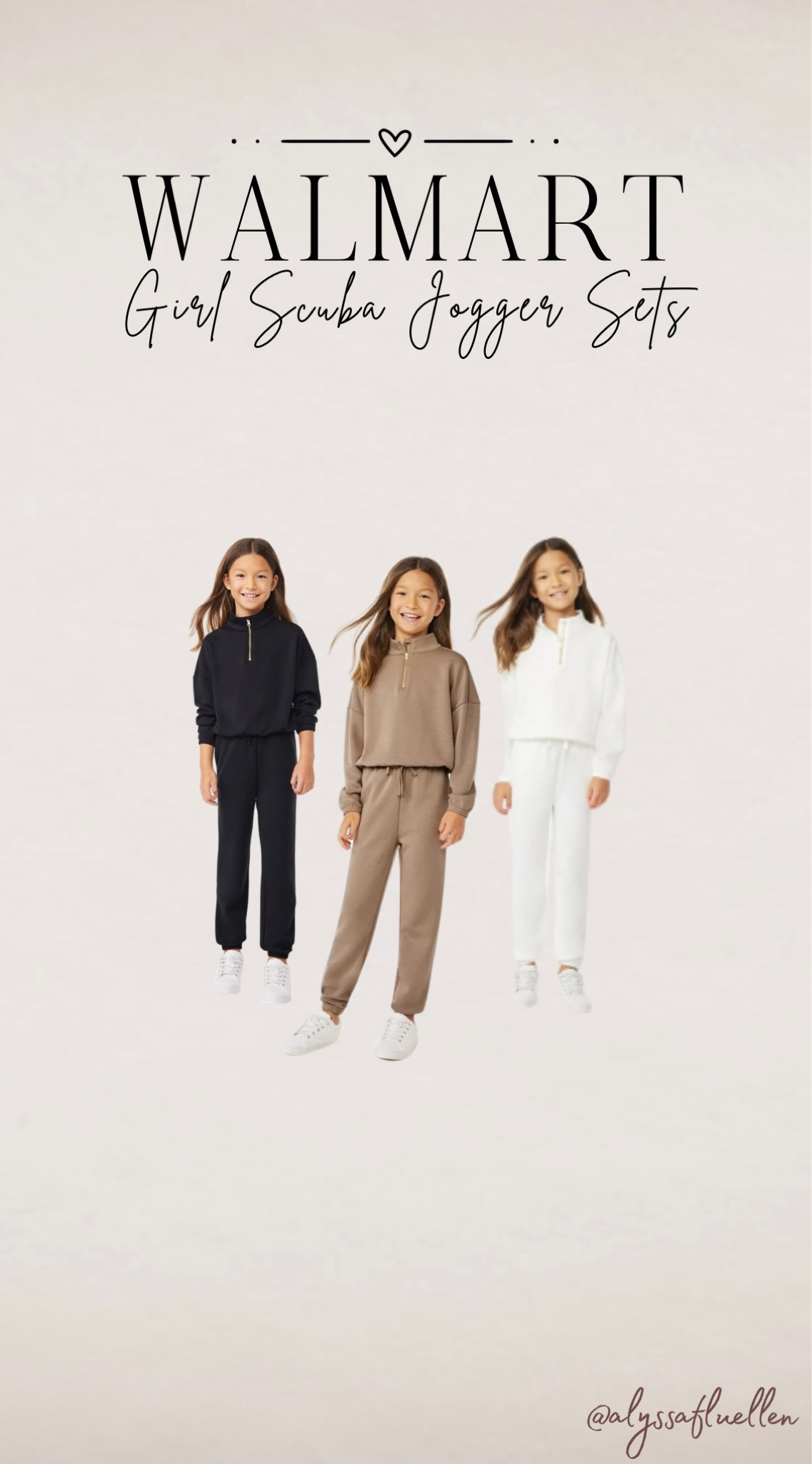 The cutest girls joggers sets at Walmart! Lululemon Scuba Inspired!







Walmart, Walmart Girls, Girls Fashion, Comfy Style

#LTKGiftGuide #LTKfamily #LTKkids