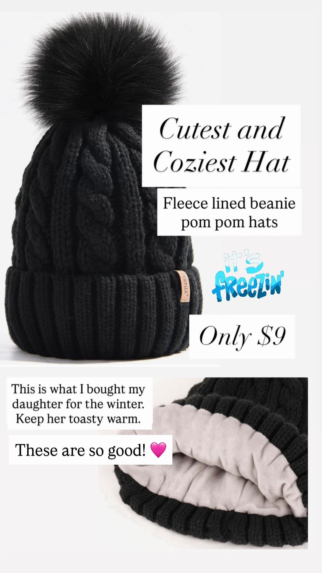 Police pom-pom hats are the best. These are so warm and cozy for these cold temperatures.

#LTKdayinmylife