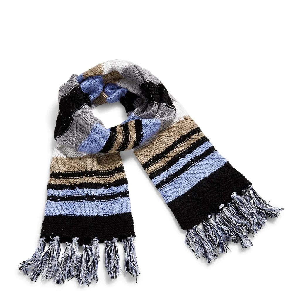 Cozy Striped Knit Scarf | Vera Bradley