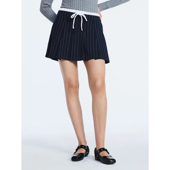 Scoop Women's Double Waistband Mini Skirt, Sizes 0-18 | Walmart (US)