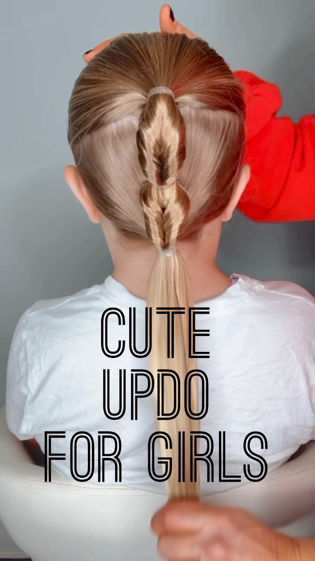 CUTE UPDO FOR GIRLS 🩷 This is a cute updo for the warm summer months ahead! It’s an easy one, I promise! I will share my favorite hair, products, too! Make sure you’re following us for a daily hairstyles! ✨❤️

#LTKBeauty