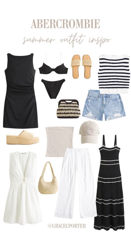 Abercrombie summer outfit inspo✨🤍⛲️🫶🏼 Giving major Meredith Blake vibes for all the neutral girls!

#summer #outfitinspo #swim #dresses #travel

#LTKtravel #LTKSeasonal #LTKstyletip