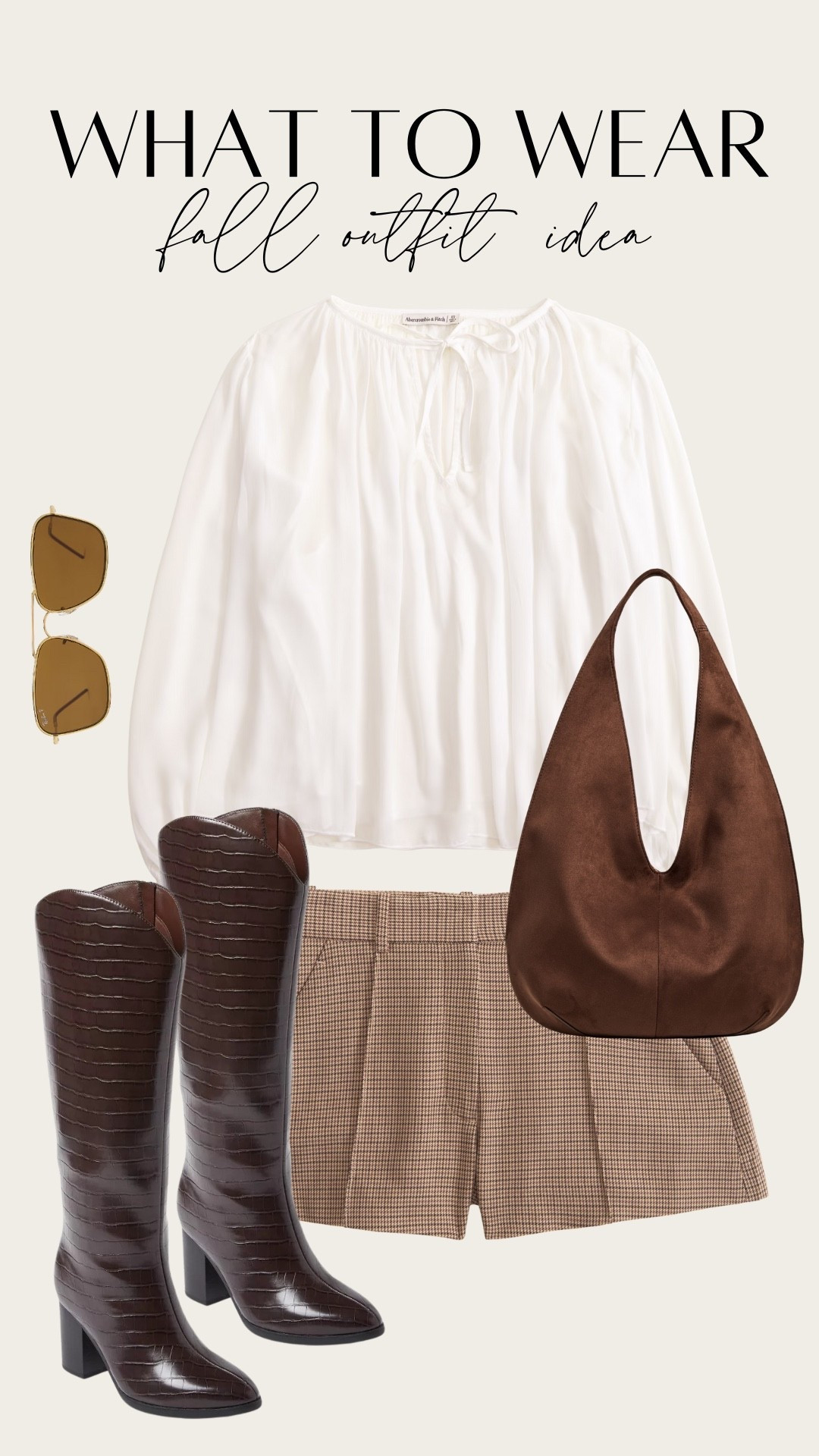 Fall outfit idea with knee high boots! Abercrombie Sale up to 40% off everything plus an extra 20% off code: AFKATHLEEN

#LTKSeasonal #LTKSaleAlert #LTKStyleTip