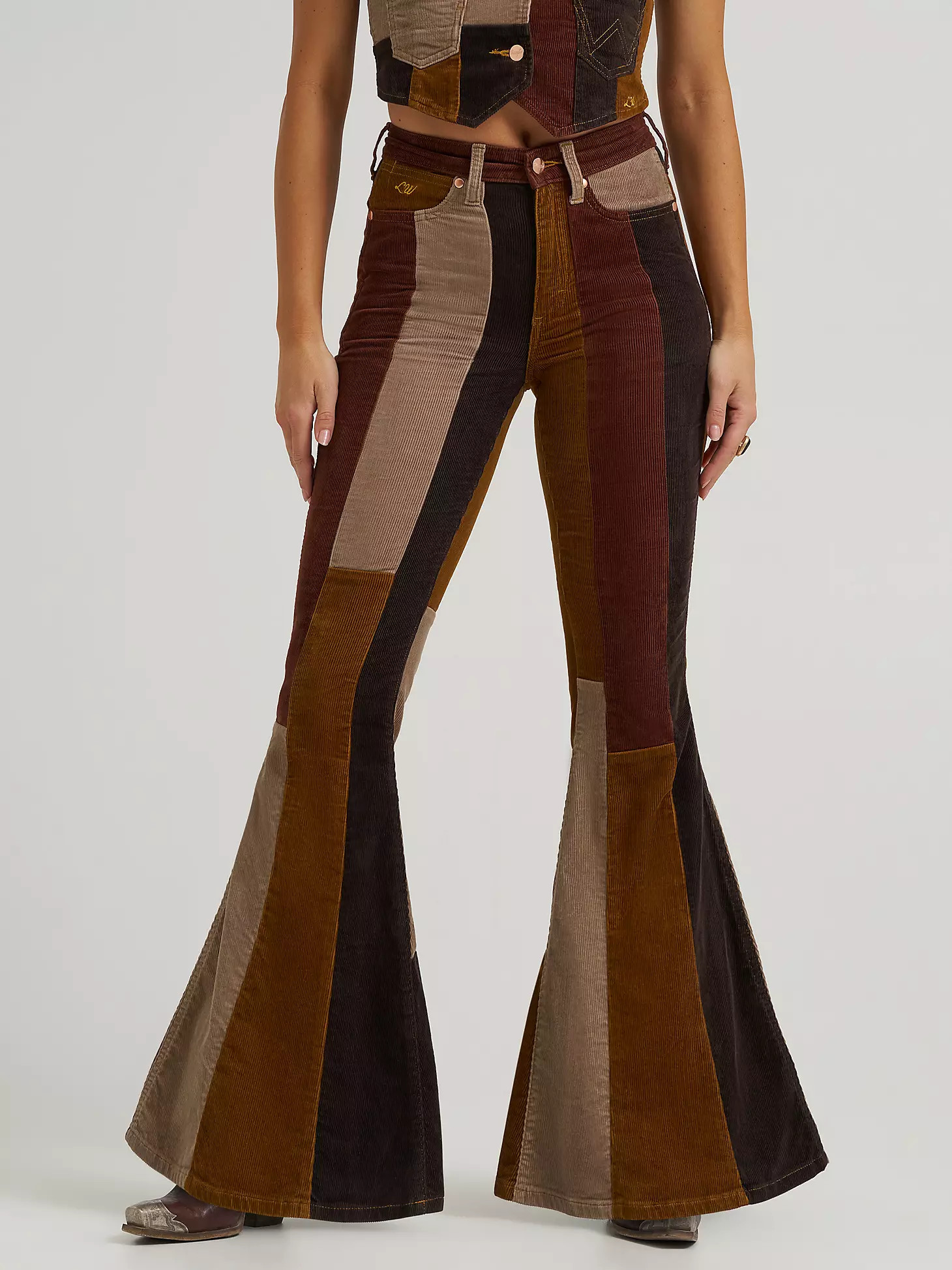 Wrangler x Lainey Wilson Patchwork Bell Bottoms | Wrangler