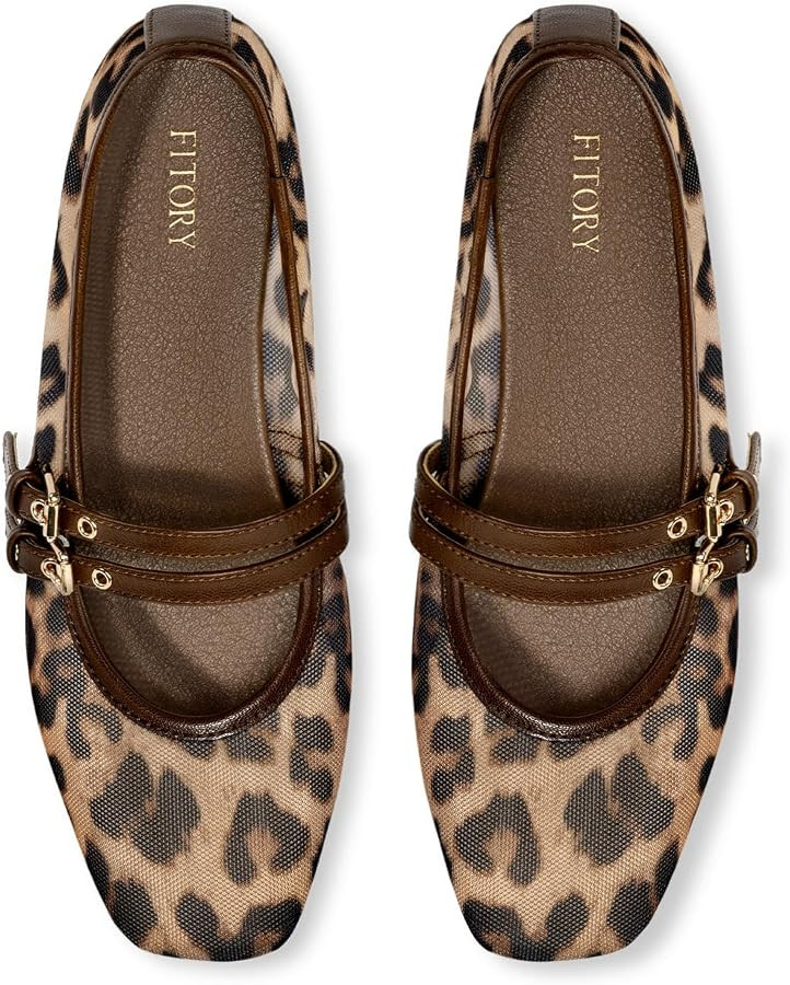 FITORY Mary Jane Shoes Women, Dress Ballet Flats Work Business Casual | Amazon (US)
