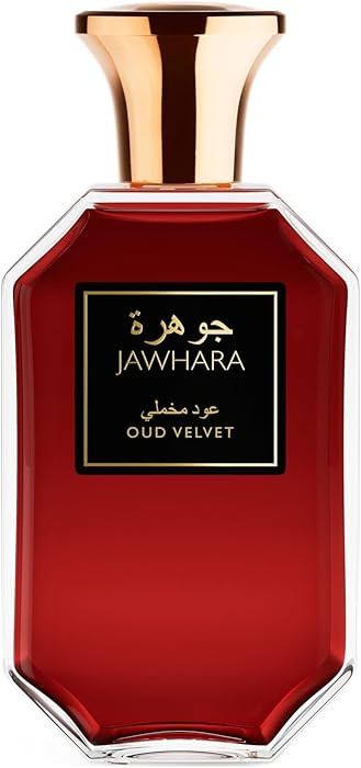 Jawhara Oud Velvet | Woody Ambery Eau de Parfum 3.3 onzas líquidas | Oud con notas de azafrán, ... | Amazon (US)