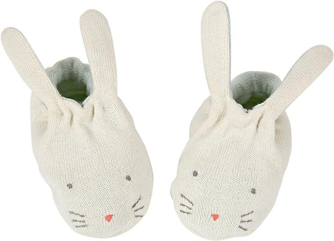 Meri Meri Mint Bunny Baby Booties (Pack of 1) | Amazon (US)