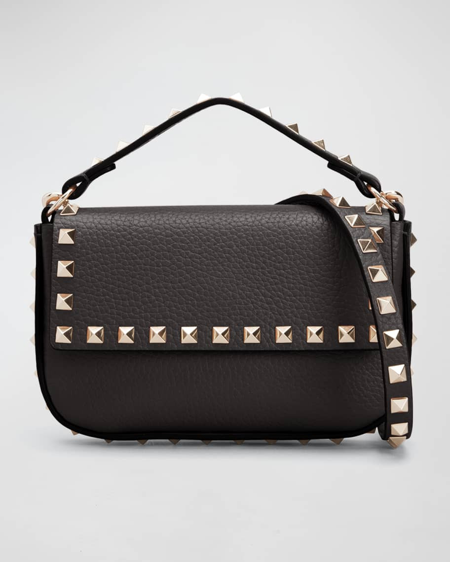 Valentino Garavani Rockstud Top Handle Shoulder Bag | Neiman Marcus