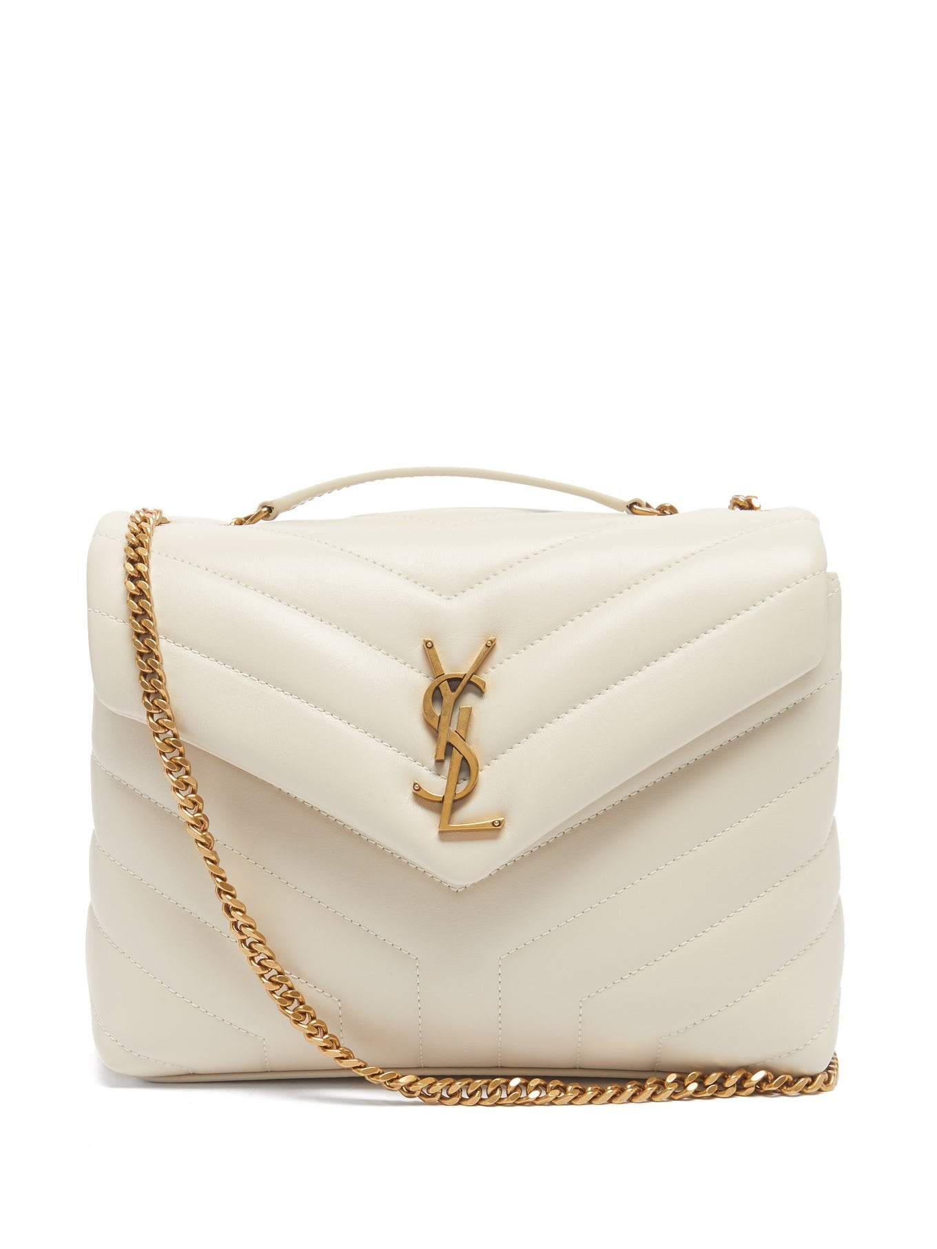 Loulou small quilted leather shoulder bag | Matches (UK)