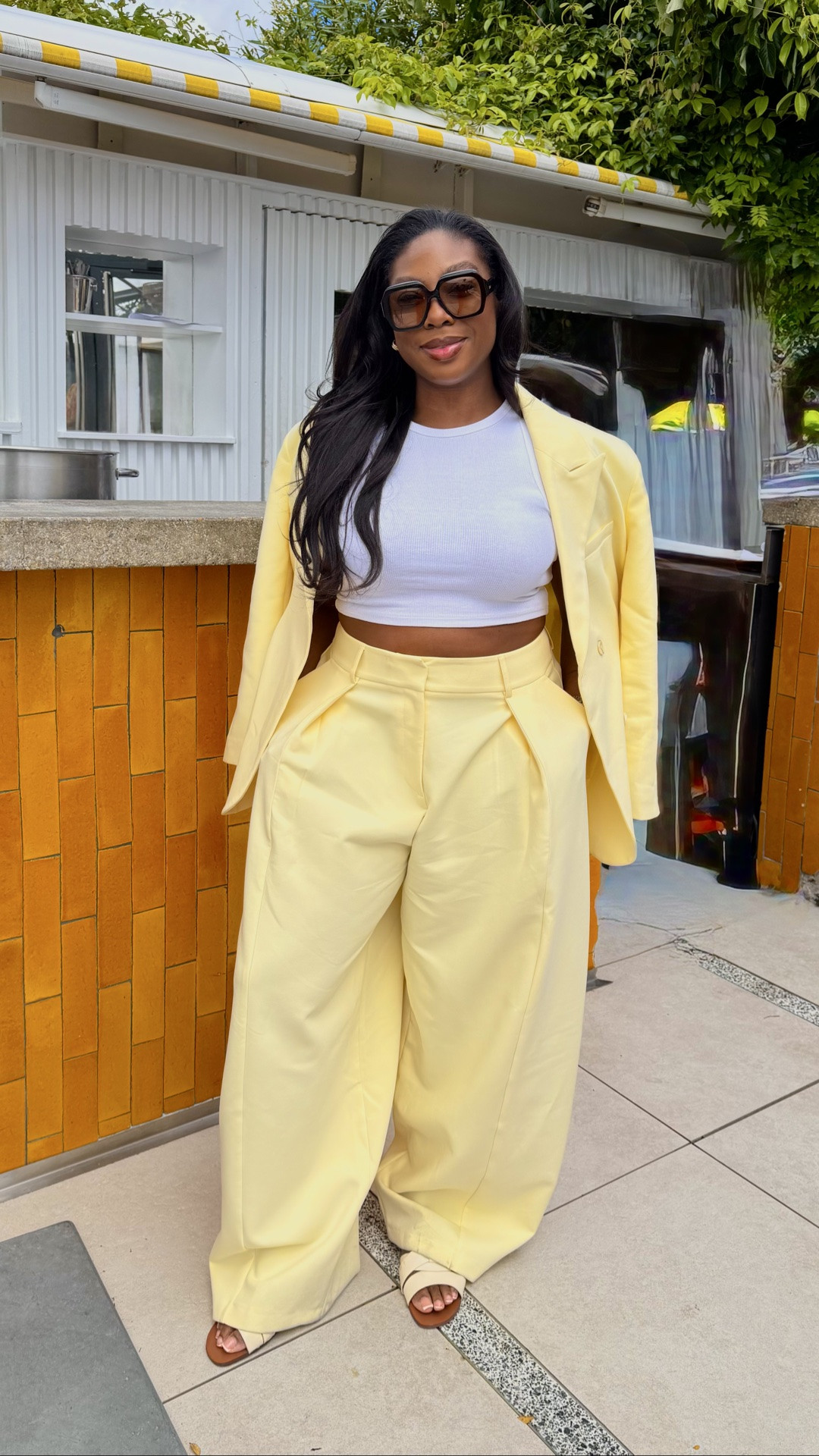 Brunch Outfit Check 🇫🇷✨

#midsizeootd #womenssuit #brunchoutfit #brunchinparis #size14fashion midsize outfit, brunch outfit, women’s suit, butter yellow, what to wear to brunch.

#LTKstyletip #LTKmidsize #LTKuk