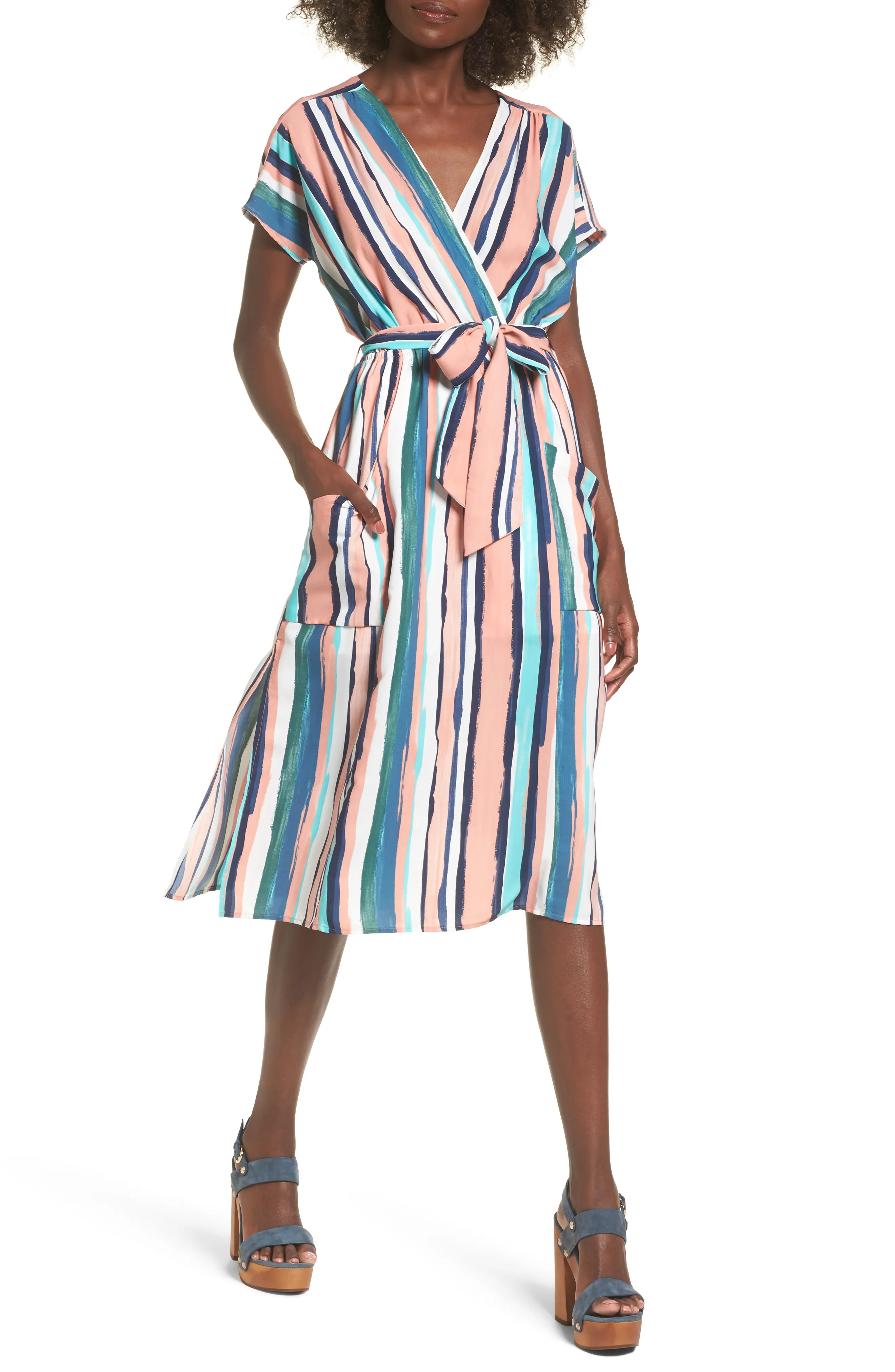 Santorini Faux Wrap Dress | Nordstrom