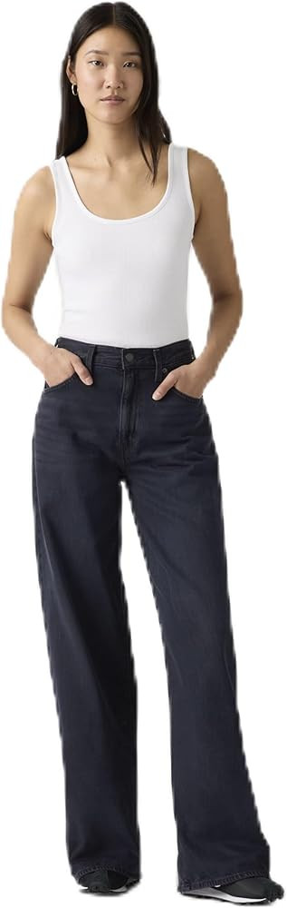 Levi's Women's Jeans Cinch Wide Leg High Rise, Relaxed Fit | Amazon (UK)