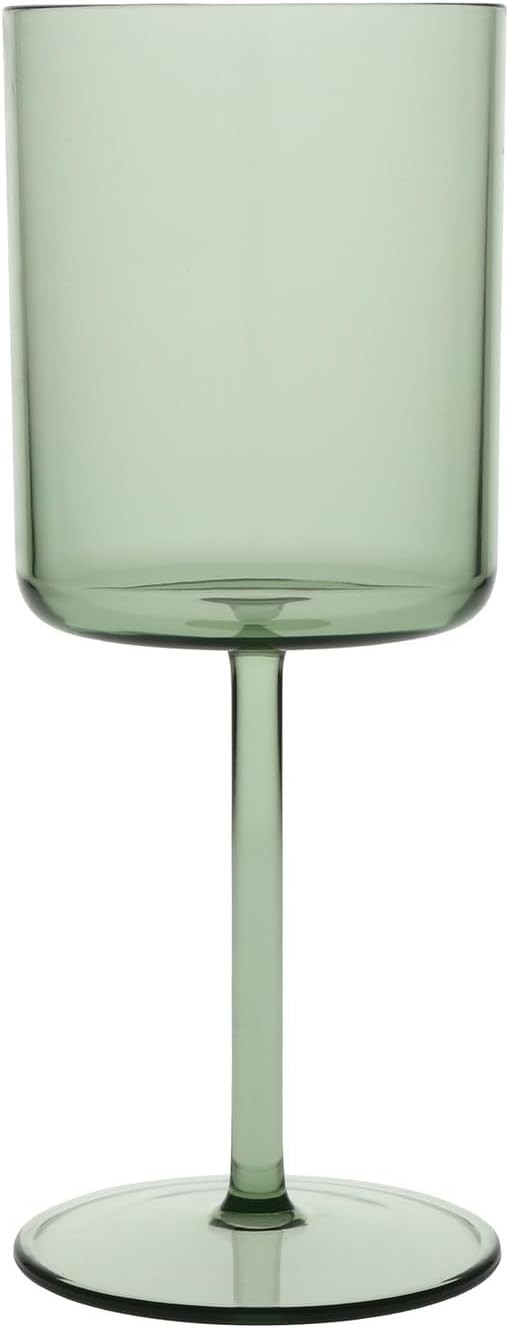 Fortessa Urbo Outdoor CoPolyester, 14 Oz. White Wine (Set of 6), Sage Green | Amazon (US)