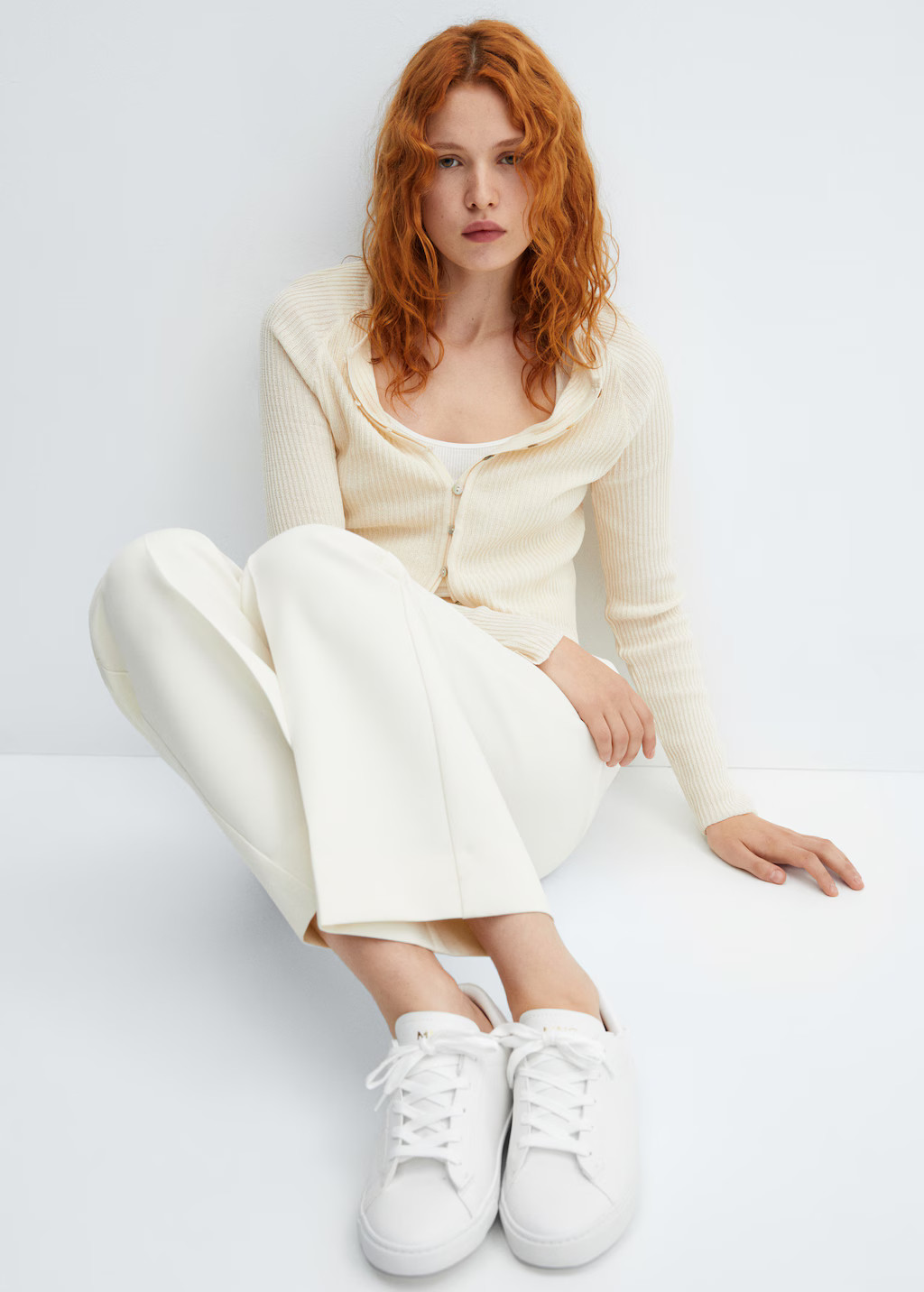 Lace-up sneakers - Woman | MANGO USA | MANGO (US)