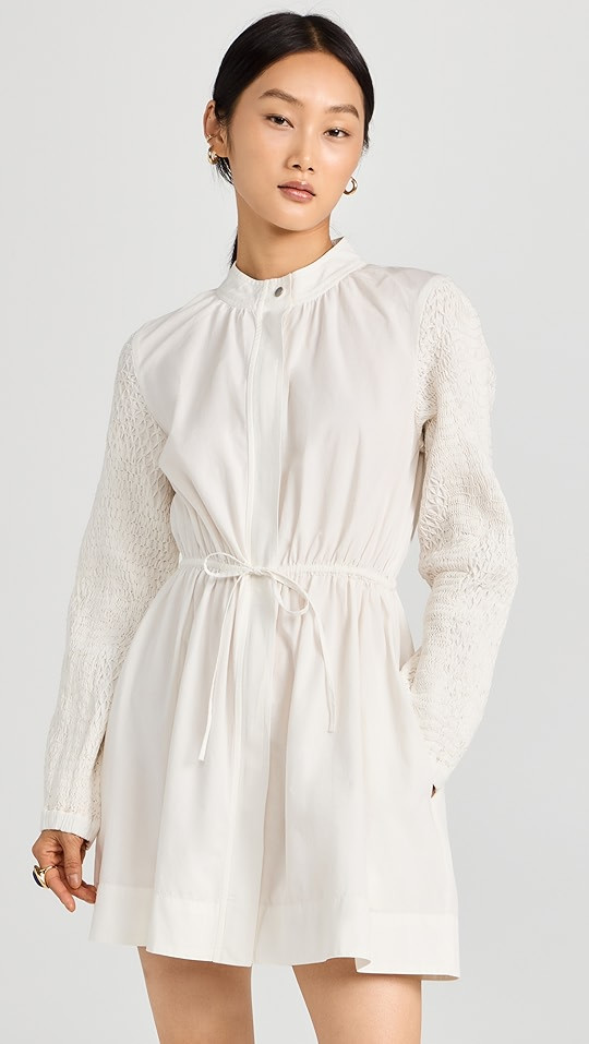 Casey Hand Smocked Long Sleeve Belted Dress | Shopbop