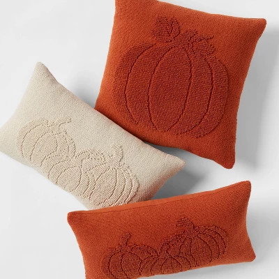Loop Pumpkin Throw Pillow - Threshold™ | Target