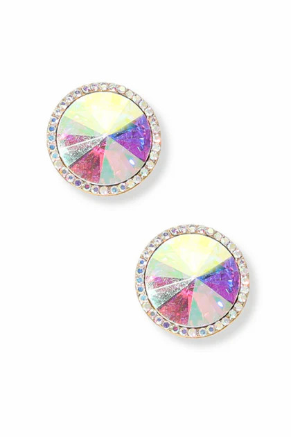 Take Your Time Abalone Stud Earrings | The Willow Tree