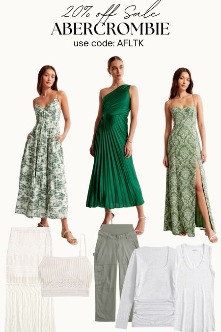 My recent order from A&F with some maternity finds! 20% off with code AFLTK

#LTKstyletip #LTKSpringSale #LTKsalealert