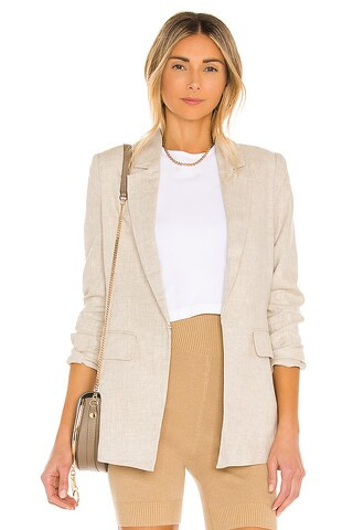 Central Park West X REVOLVE Birch Blazer in Sand from Revolve.com | Revolve Clothing (Global)