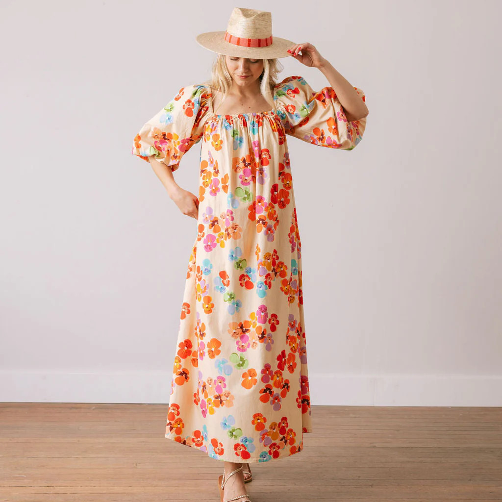 Rainbow Flower Ace Dress | Sunshine Tienda