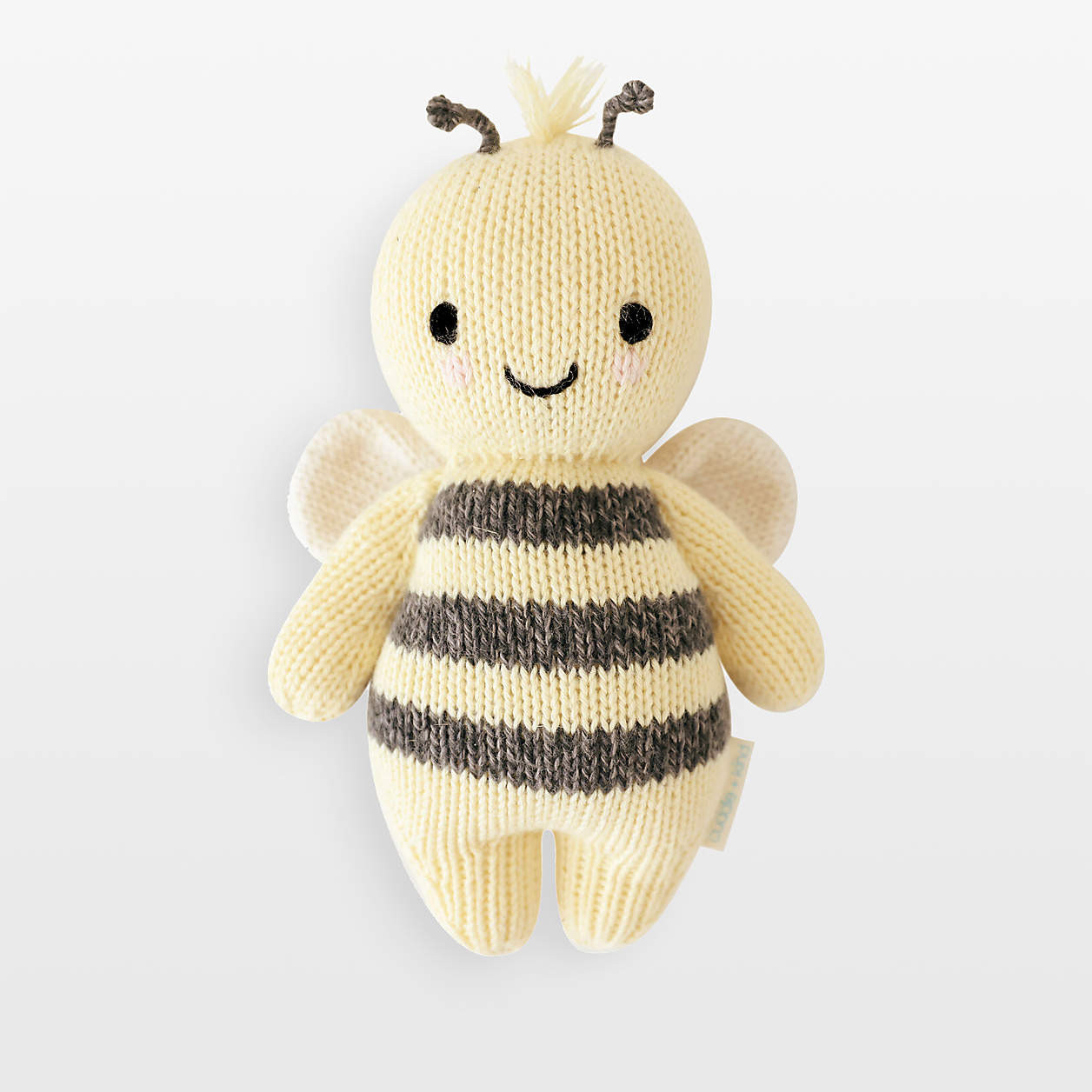 Cuddle+Kind Baby Bee Yarn Doll + Reviews | Crate & Kids | Crate & Barrel