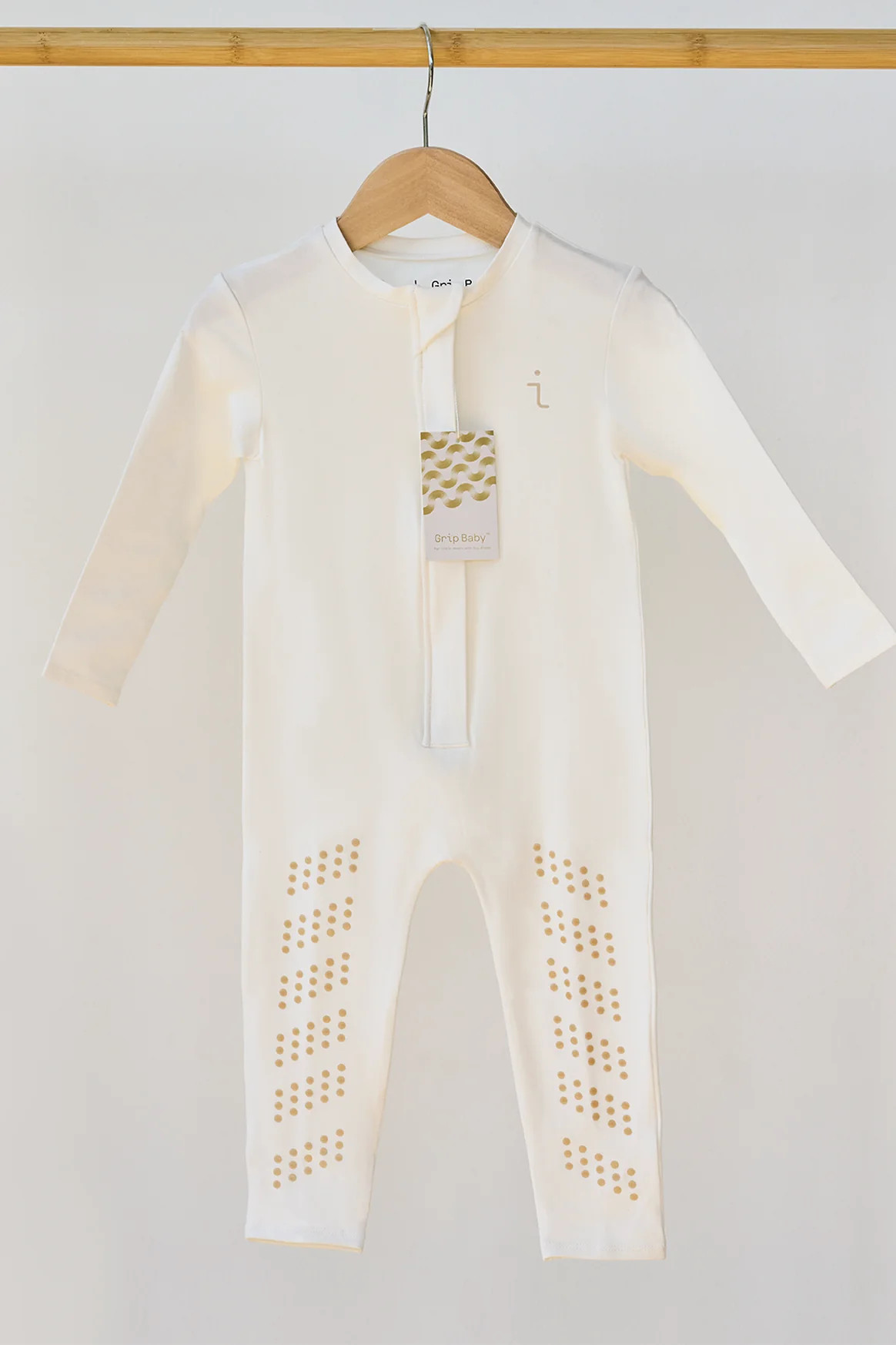 First-of-its-kind infant crawling support onesie | Grip Baby