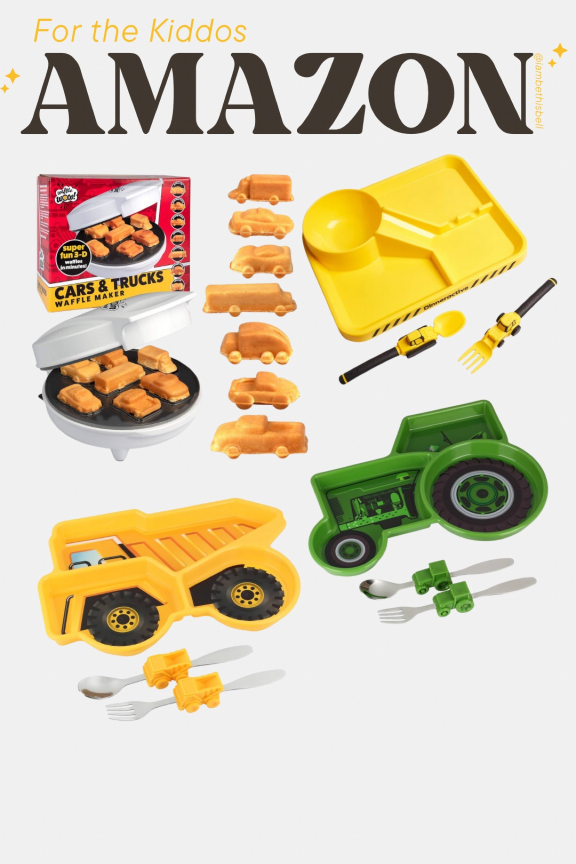 Some Amazon finds for my truck loving guy!