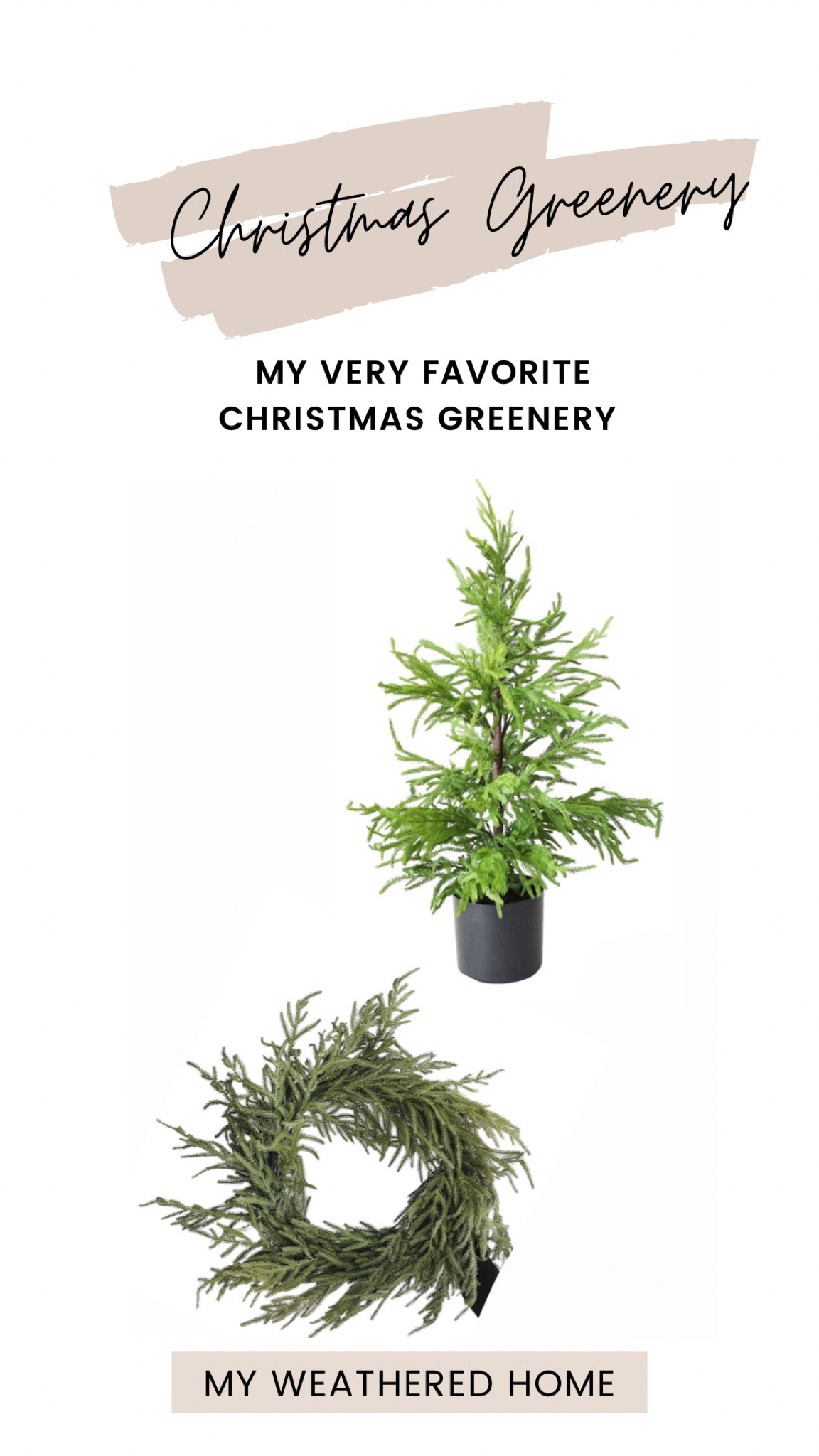 My very favorite Christmas greenery all in one spot just for you! 

#LTKSeasonal #LTKhome