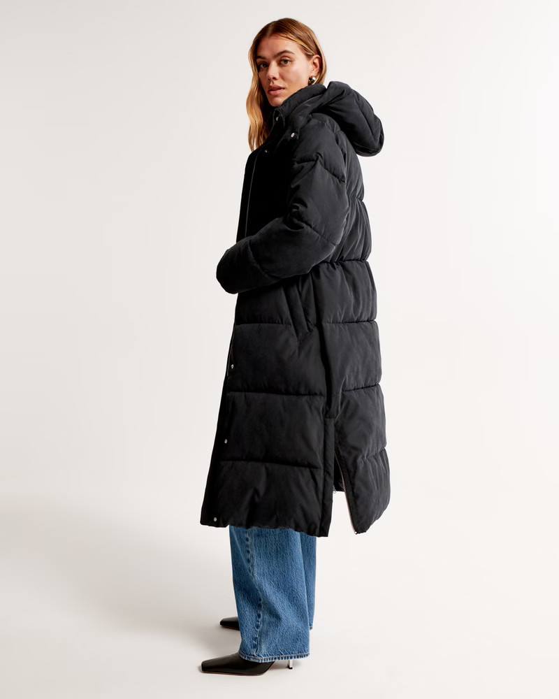Women's Ultra Long Puffer | Women's Coats & Jackets | Abercrombie.com | Abercrombie & Fitch (US)