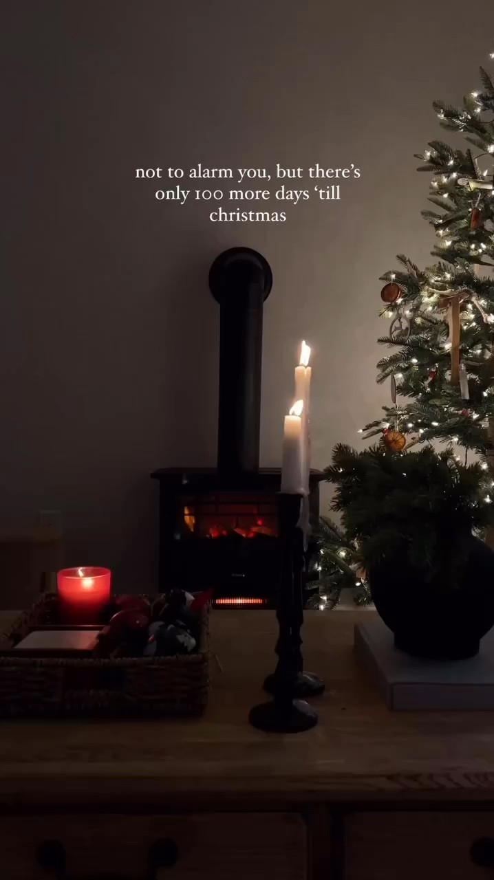 Christmas countdown has begun and this cozy fireplace is a MUST! #cozy #christmastime 

#LTKVideo #LTKHome #LTKSeasonal