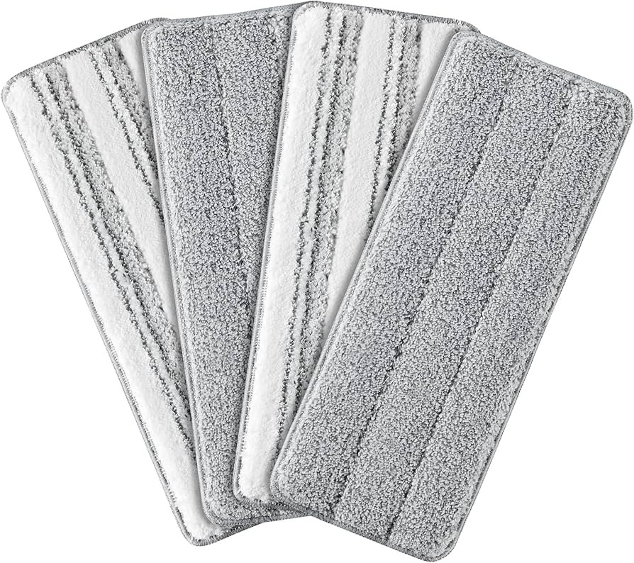 JOYMOOP Flat Mop Pads, Microfiber Mop Cleaning Pads, Washable Pads, Pads Replacement for JOYMOOP ... | Amazon (US)
