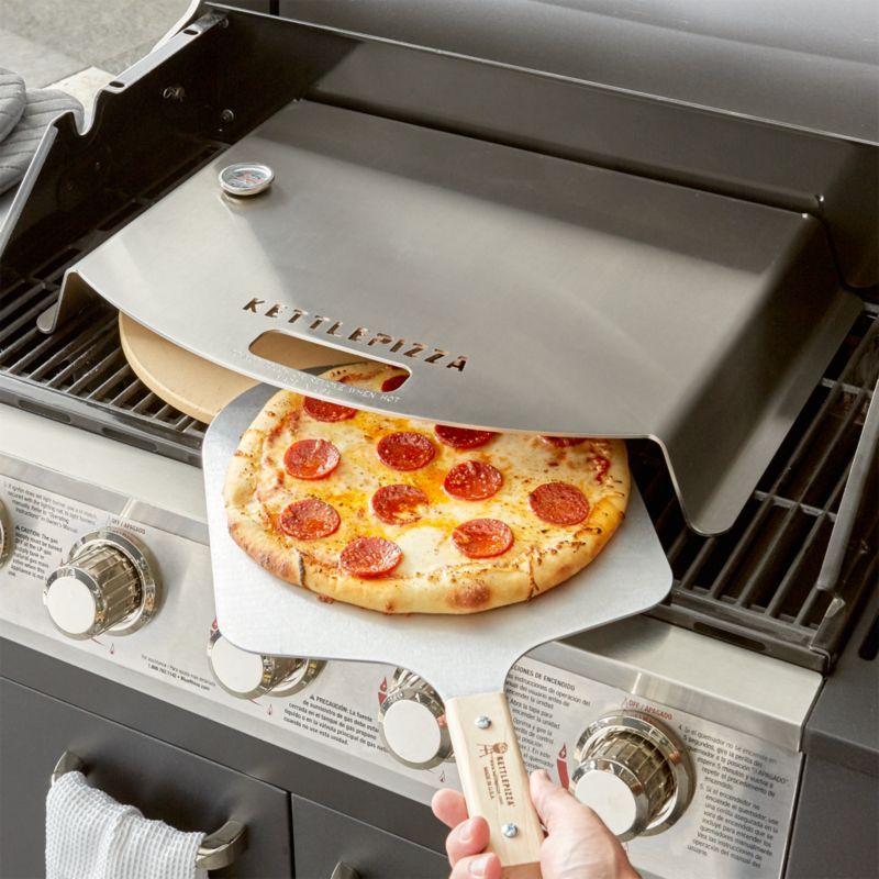 Kettle Pizza Kit + Reviews | Crate and Barrel | Crate & Barrel