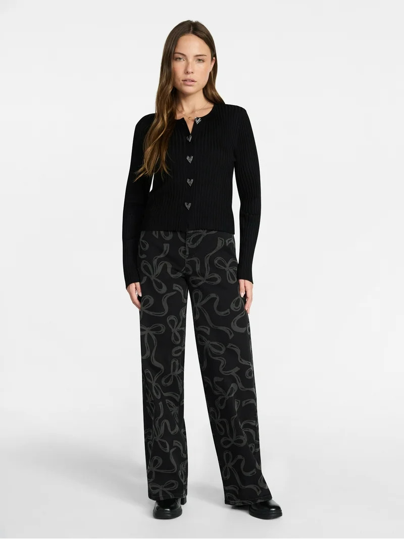 Madden NYC Women's Button Cardigan, Lightweight, Sizes XXS-XXL | Walmart (US)