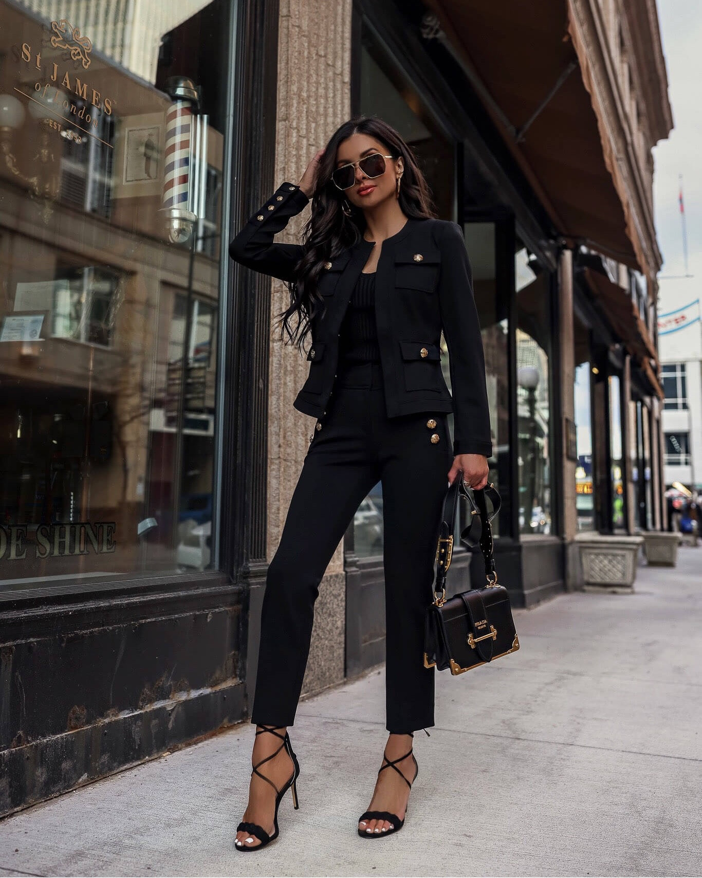 Work outfit / summer workwear
WHBM jacket / blazer / military jacket
WHBM trousers
Prada cahier bag

#LTKstyletip #LTKsalealert #LTKworkwear