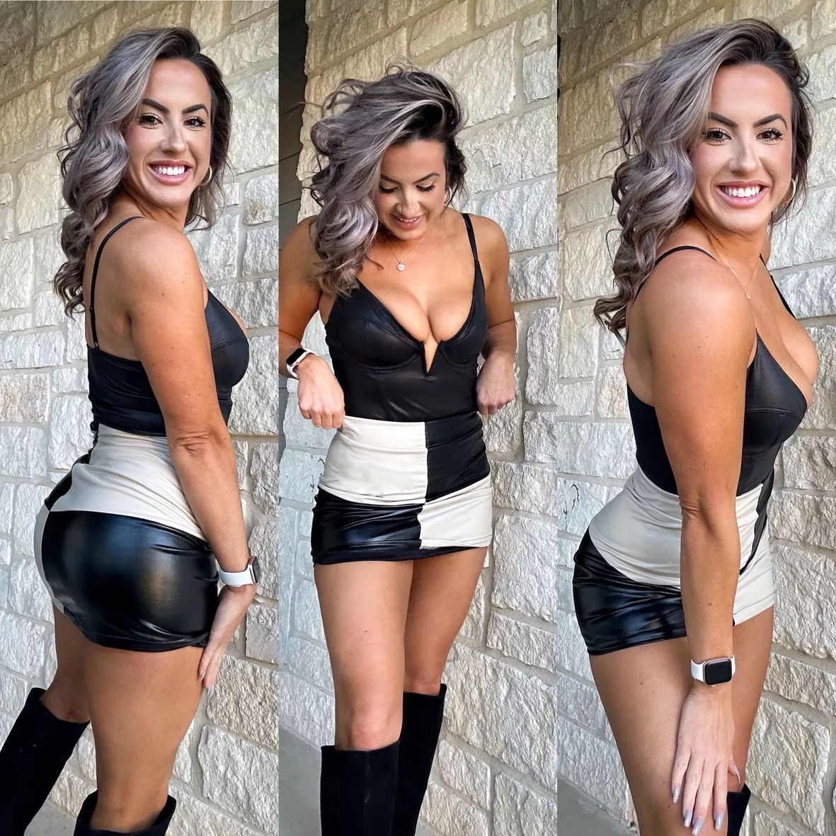 Built-In Shapewear Leather … curated on LTK