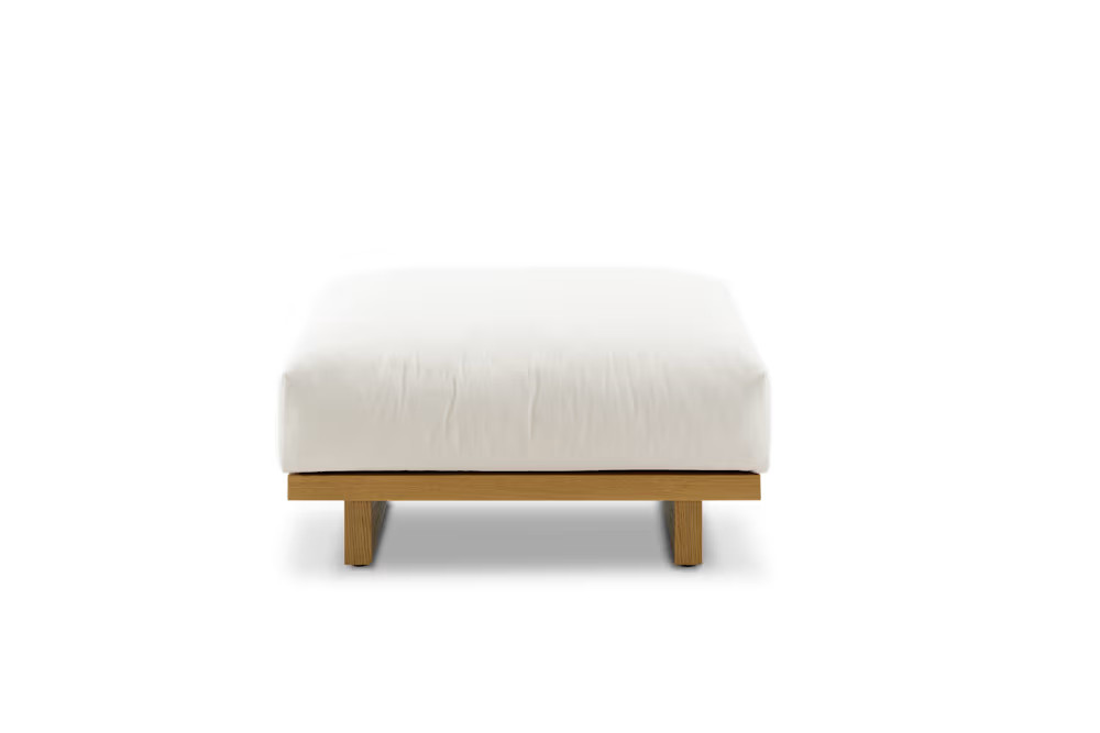 Mori Performance Fabric Side Ottoman | Castlery | Castlery US