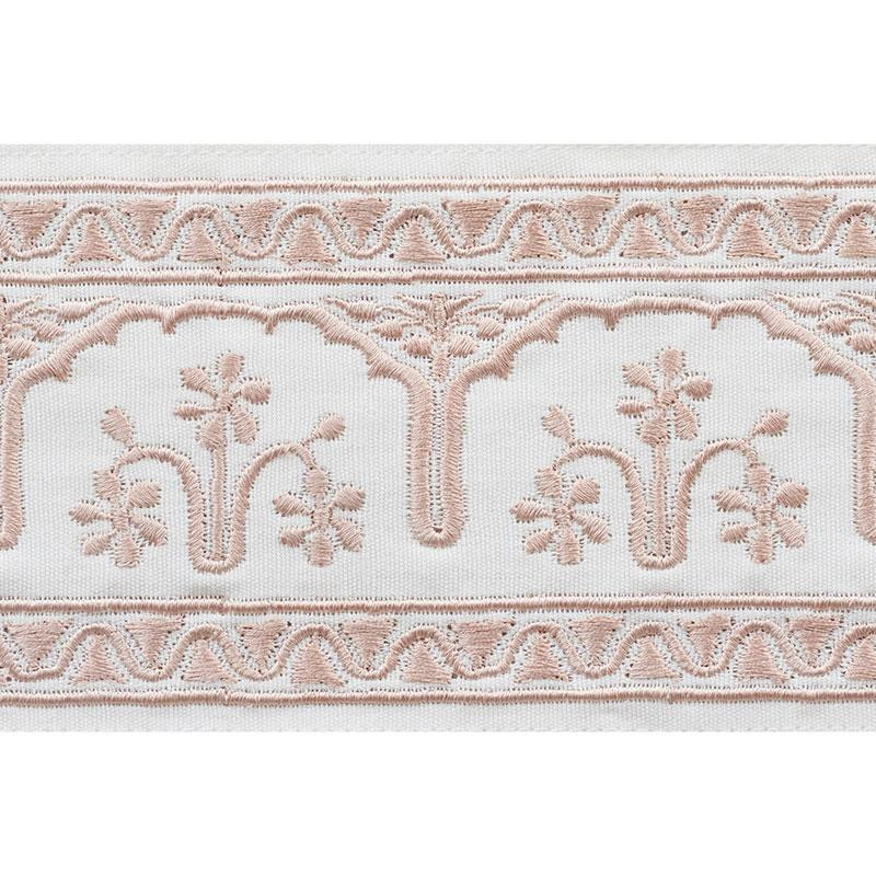 Schumacher Blush Nikola Tape | DecoratorsBest