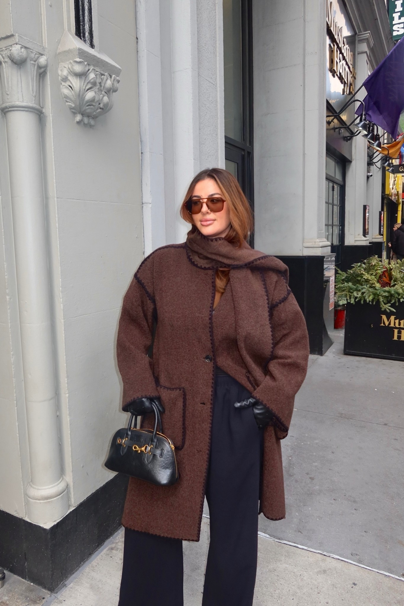 Winter OOTD wearing large jacket and XL pants! 

#LTKTall #LTKMidsize #LTKHoliday