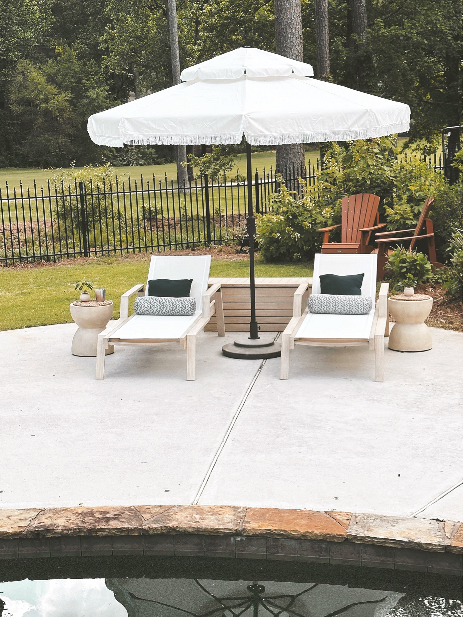 Patio inspo, patio furniture, outdoor patio inspo, outdoor furniture, lounge chairs, outdoor umbrella

#LTKhome #LTKsalealert #LTKSeasonal