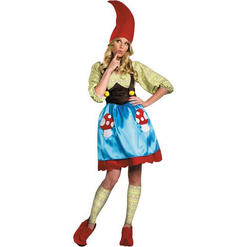 Ms. Gnome Adult Halloween Costume - Walmart.com | Walmart (US)