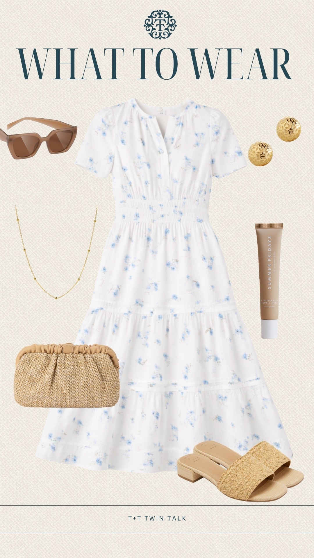 T+T, what to wear! This Quince dress with Nordstrom jewelry keeps it simple and put together. Perfect for brunch, a lunch date, or walking around town.

#LTKMidsize #LTKOver40 #LTKSeasonal