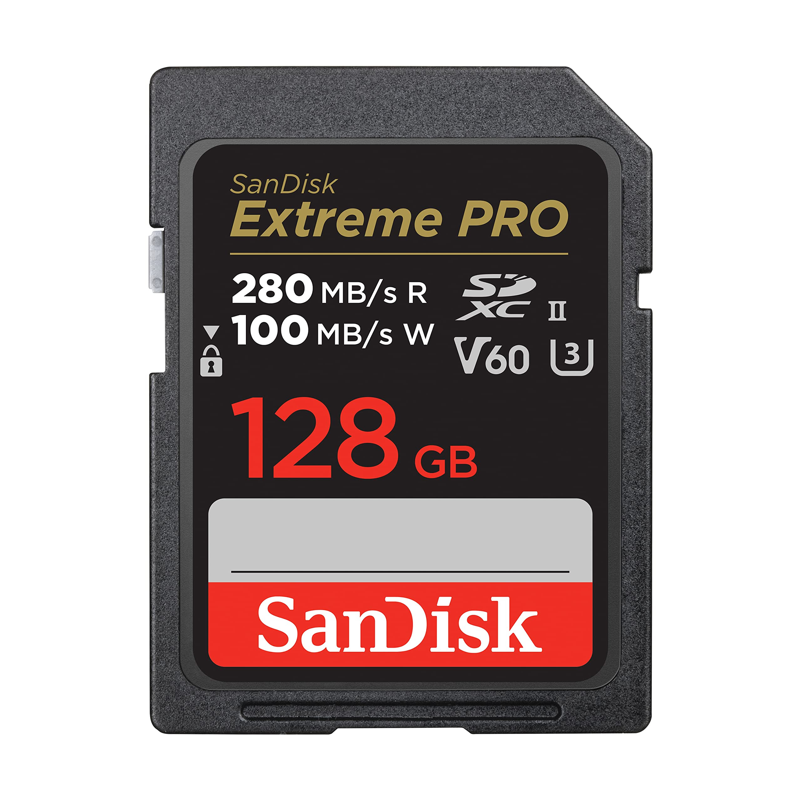 SanDisk 128GB Extreme PRO SDXC UHS-II Memory Card - C10, U3, V60, 6K, 4K UHD, SD Card - SDSDXEP-1... | Amazon (US)