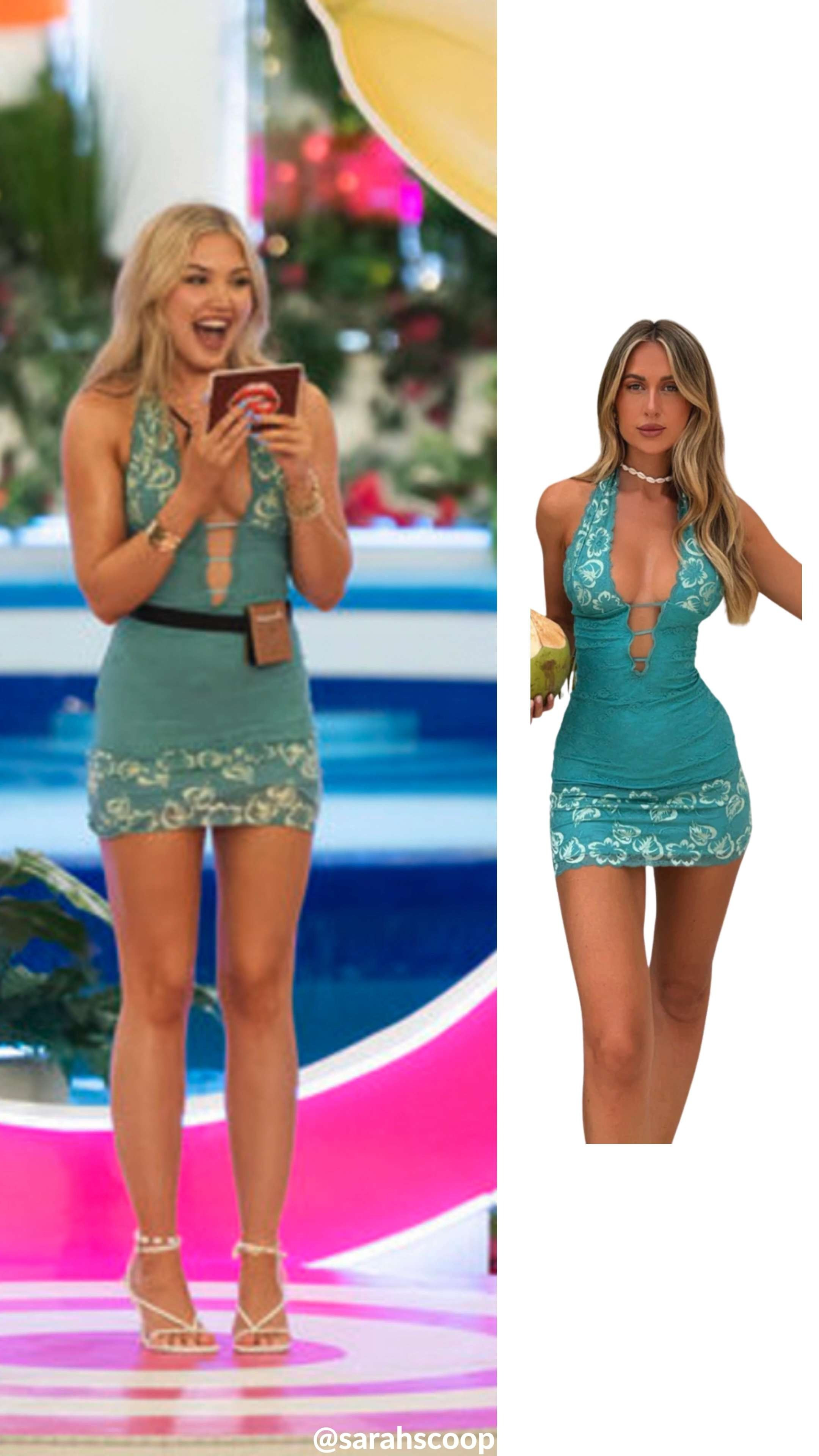 Hannah nailed the island vibe in flirty blue lace and floral details 💙🌸 #HannahStyle #LoveIslandLook #LTKReady
 

 #LTKSummerEdit