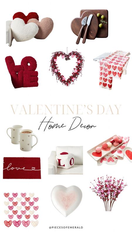 Valentine’s Day home decor from amazon and pottery barn! 

#LTKhome #LTKunder100 #LTKFind