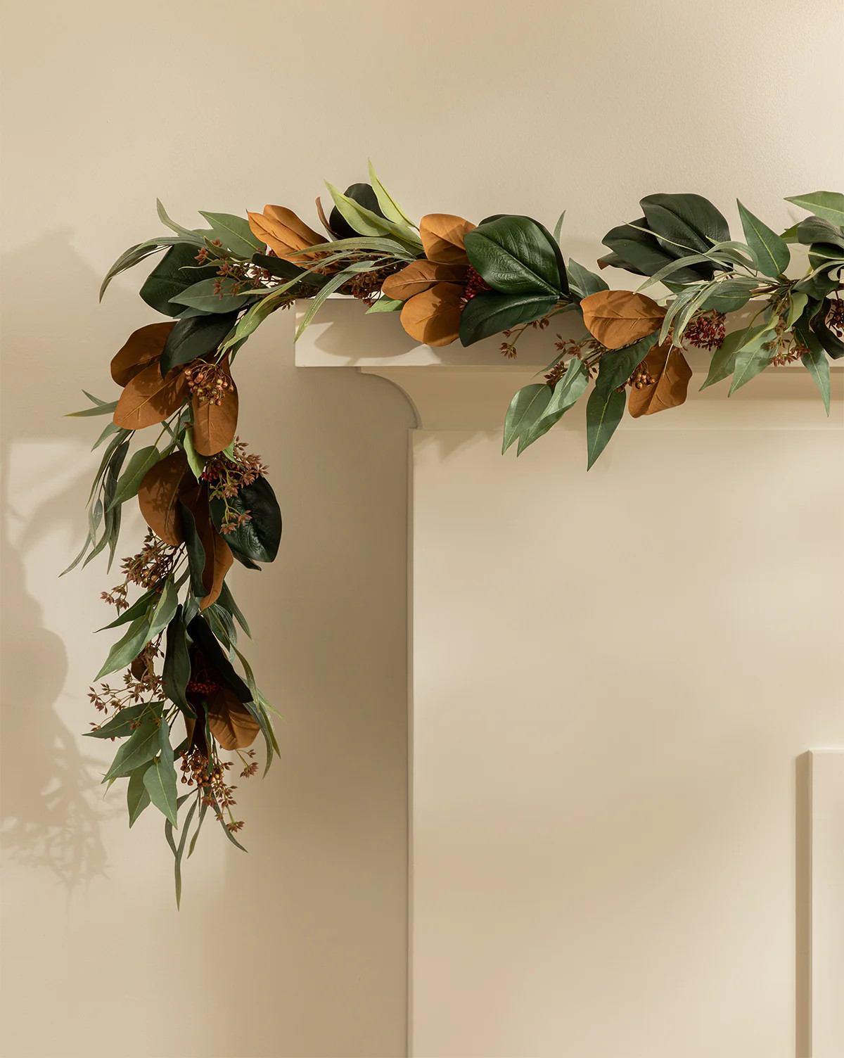 Faux Magnolia & Eucalyptus Garland | McGee & Co. (US)