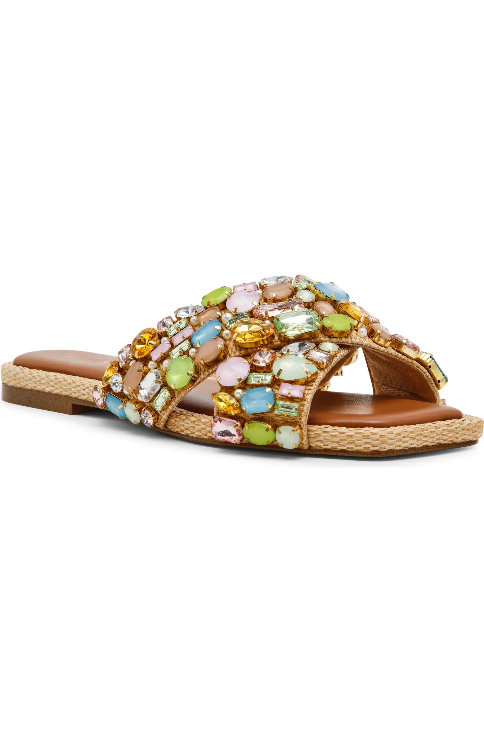Levity Crystal Embellished Sandal (Women) | Nordstrom