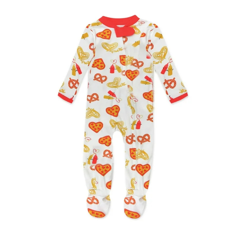 Honest Baby Clothing Organic Cotton Boy/Girl Long Sleeve Sleep N Play, Newborn to 9 Months | Walmart (US)