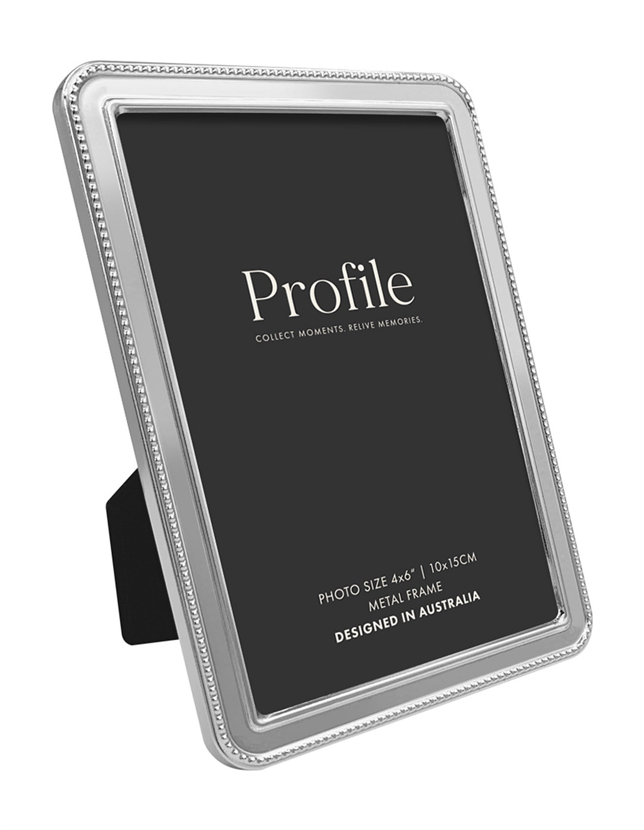 Heirloom Silver Beaded 4x6 | David Jones (Australia & New Zealand)